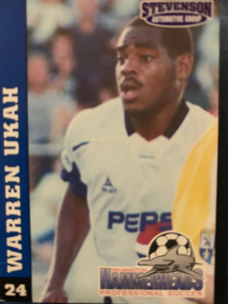 Warren Ukah - Professional Soccer Player - W9 Solutions - W9 Soccer - Warren Olaka Ukah - US Soocer