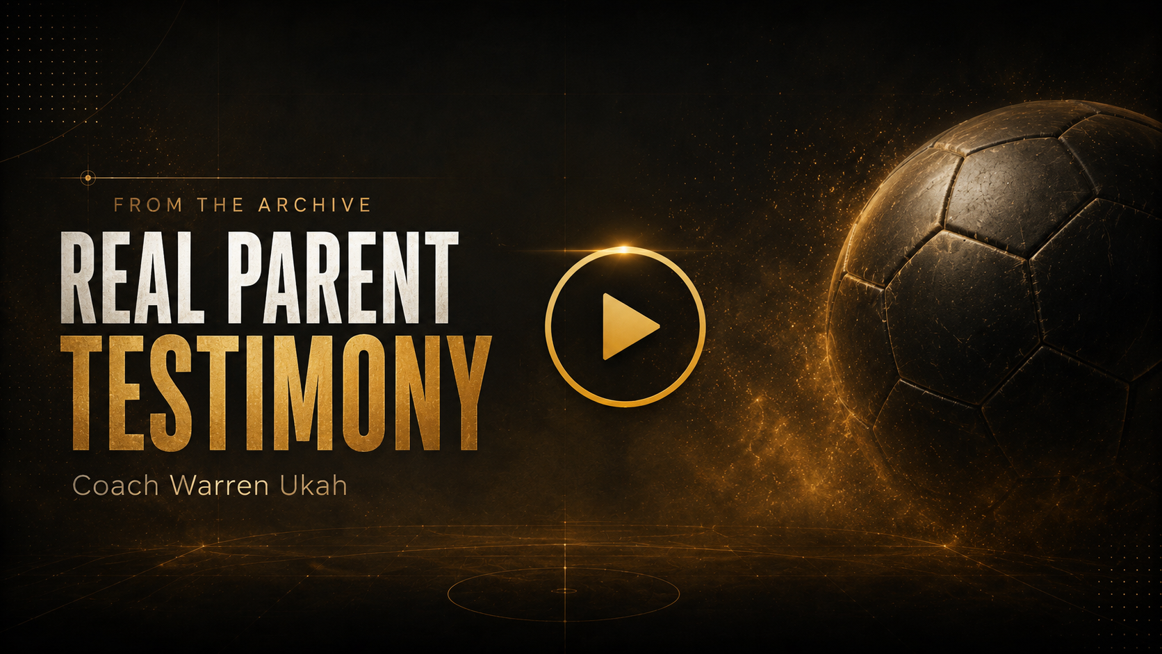 W9 Soccer real parent testimonial video cover